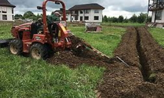 Копка траншей для водопровода в Каменске-Уральском: цена за метр от 923 руб.